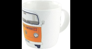 BRISA VW Collection - Volkswagen grote keramische koffie-thee-cappuccino-mok-Haferl mok voor keuken in VW T2 design (370 ml)