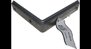 Stoelhoek 120mm per 4 Verzinkt