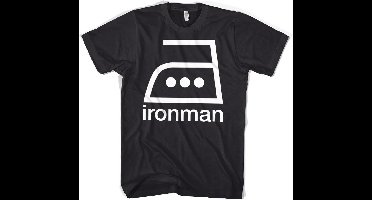 Hybris Ironman T-shirt zwart