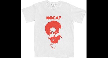 NoCap - Face Mash Heren T-shirt - XL - Wit
