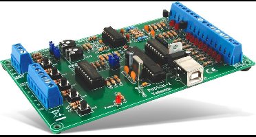 Whadda Soldeerkit, DIY, USB experimenteer interfacekaart, compatibel met Windows