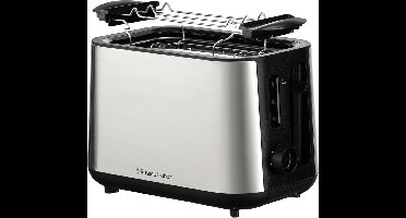 Russell Hobbs 27390-56 broodrooster 6 2 snede(n) Zwart, Roestvrijstaal