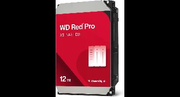 Western Digital WD122KFBX interne harde schijf 12 TB 7200 RPM 512 MB 3.5" SATA III