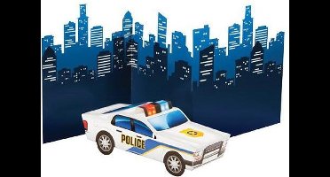 Centerpiece Politie 69x30cm