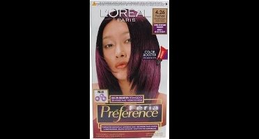 L'Oreal Haarverf Excellence - Préférence nr. 4.26 Instanbul Violet