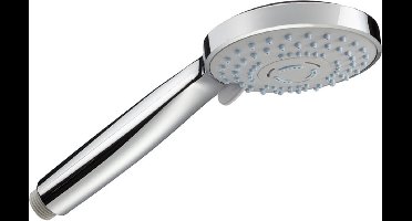 Allibert ELITE handdouche - 3 jets - chroom - rond - 30 % ecowaterbesparing