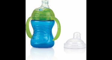 Nûby - Swirl™ Antilekbeker - Blauw - 6m+