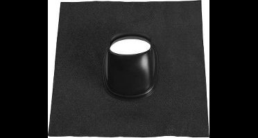Ubbink 0174007 Ubiflex dakdoorvoerpan universeel 131mm 35-55 500x500mm zwart