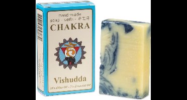 Zeep 5e Chakra Vishuddha, met lavendel