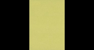 Dutch Wallcoverings Vliesbehang Uni - Geelgroen