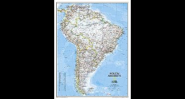 Poster South America Classic - National Geographic - 91 x 177 cm