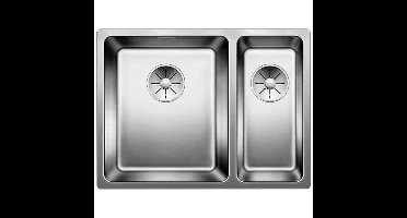 Blanco spoelbak Andano 340/180-IF vlakinbouw 522975 inFino bak links