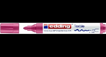 Edding textielmarker 4500 karmijnrood