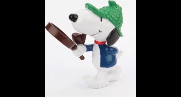 Peanuts - snoopy de detective - speelfiguur - 6 cm - schleich.
