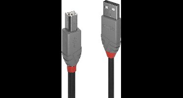 Lindy Usb A/M - B/M Printerkabel 0,5M Voor Pc, Snelle Communicatie