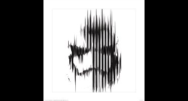 Poster - Star Wars Stormtrooper Lines - 40 X 40 Cm - Wit