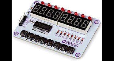 Whadda TM1638 Module met display en keypad, eenvoudige bediening