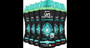 Lenor Geurbooster Fris - Geurparels - 6x16 Wasbeurten - Voordeelverpakking