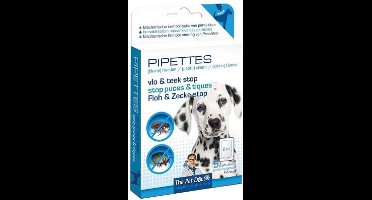 The Pet Doctor - Vlo en teek Stop Pipettes Hond - Honden - Dierenverzorging - Pipettes met fysisch-mechanische werking tegen vlooien, teken en mijten - 5 pipet zakjes