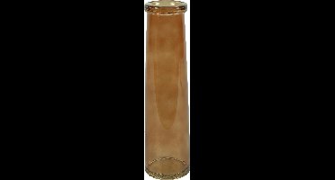 Non-branded Vaas Missy 10 X 36 Cm Glas Bruin