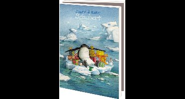 Bekking & Blitz -Kerstkaartenmapje - Set Kerstkaarten - Kunstkaarten - 10 stuks - Inclusief enveloppen - Uniek design - Ingrid en Dieter Schubert