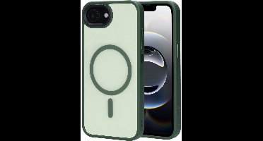 Mobiparts Hardcover iPhone 17e MagSafe Hoesje Hardcase Backcover - Satin Green