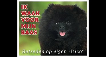 Pomeriaan Zwart Waakbord