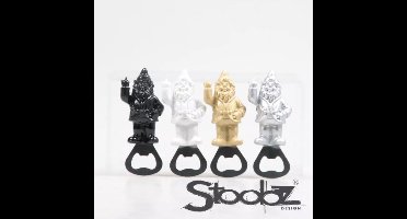 Stoobz Grappige flesopener wit – F*ck You kabouter middelvinger – bieropener – originele flesopener – cadeau