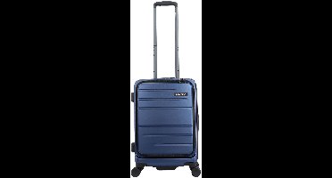 Discovery - Patrol | Harde Handbagage Koffer / Trolley / Reiskoffer - (55cm) Small - Blauw - Blauw / Small