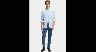 BOSS Orange Casual hemd lange mouw Blauw Mysoft_2_M 10260281 01 50519748/461
