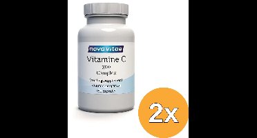 2x Nova Vitae Vitamine C complex 300mg (180 capsules)