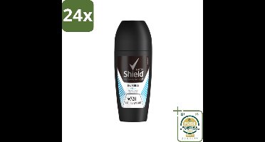 Rexona Men - Invisible Fresh - Deo Roll-on - Anti-transpirant - 50 ml - Voordeelverpakking - 24 stuks - Anti-transpirant - Frisse geur