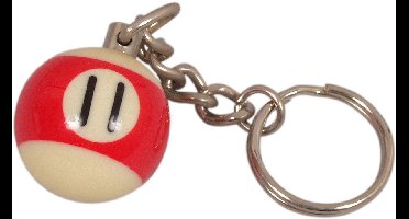 Sleutelhanger poolball 25 mm Nr. 11