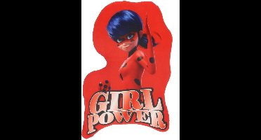 Sierkussen - Girl Power Junior - Rood - 28 Cm X 20 Cm