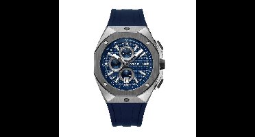 Cerruti 1881 CIWGO0073202 - Horloge - Siliconen - Donkerblauw - 43 mm