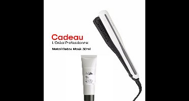 L'Oréal Professionnel Steampod 3.0 + Cadeau - Professionele 2-in-1 stoom stijltang: voor stijlen & krullen + Metal Detox Haarmasker 30ml cadeau