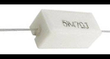 Weerstand Keramisch - Elektronica Component - Elektronica Reparatie - 5 Watt Vermogen - 150 Ohm - Wit