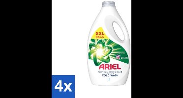 4 x Ariel - Wasmiddel - Original - 70 Wasbeurten - 2,45 liter - Wasmiddel - Ariel - Vlekkenverwijderaar - Wasverzachter - Waspoeder