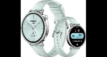 Xiaomi Watch S4 41 mm - 1,32-inch AMOLED - Gezondheidsmonitoring - 8 dagen batterij - Mintgroen