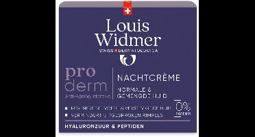 Louis Widmer Proderm Nachtcrème 50 ml