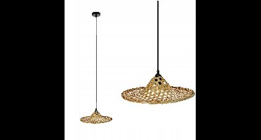 BRAGA Bamboe Hanglamp Boho Stijl - 40cm - Natuurlijk