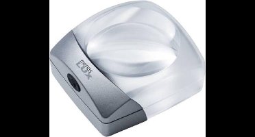 Eschenbach menas LUX - Vergrootglas met 3x vergroting - Leesloep met LED-verlichting - Compacte loep