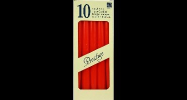 Cosy&Trendy Spitskaars - Ø 2,2 cm - 24 cm - Rood - Set-10