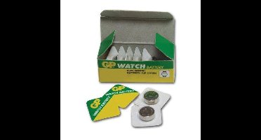 GP Batteries Super Alkaline GP396, Wegwerpbatterij, Zilver-oxide (S), 1,55 V, 1 stuk(s), 30 mAh, 7.9 x 2.65