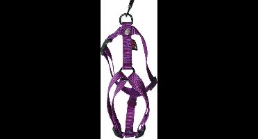 Tuig voor hond nylon uni paars 16 mmx35-50 cm