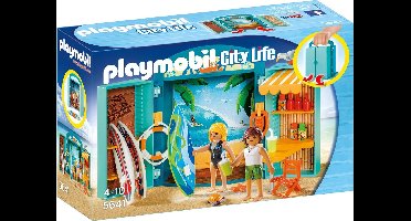 PLAYMOBIL City Life Speelbox Surfshop - 5641