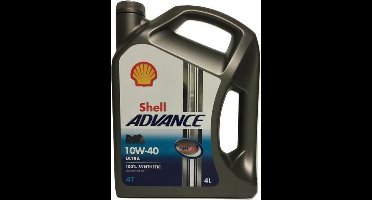 SHELL ADVANCE 4T ULTRA 10W40 4L Moto