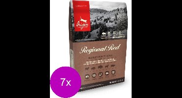 Orijen Whole Prey Regional Red Cat Rund&Zwijn - Kattenvoer - 7 x 1.8 kg
