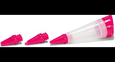 Siliconen decoreerset 3 dlg. 15 cm