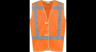 EM Traffic veiligheidsvest High Visibility RWS - Fluor oranje - maat L/XL